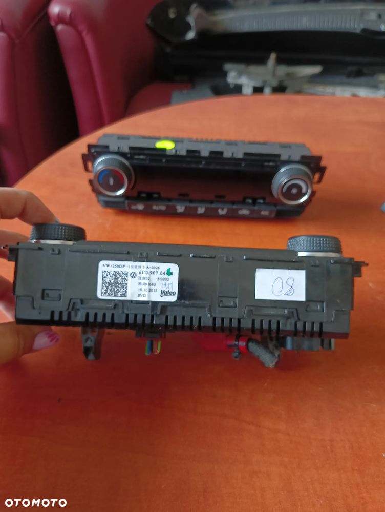 PANEL KLIMATYZACJI 6C0907044B VOLKSWAGEN POLO - 4