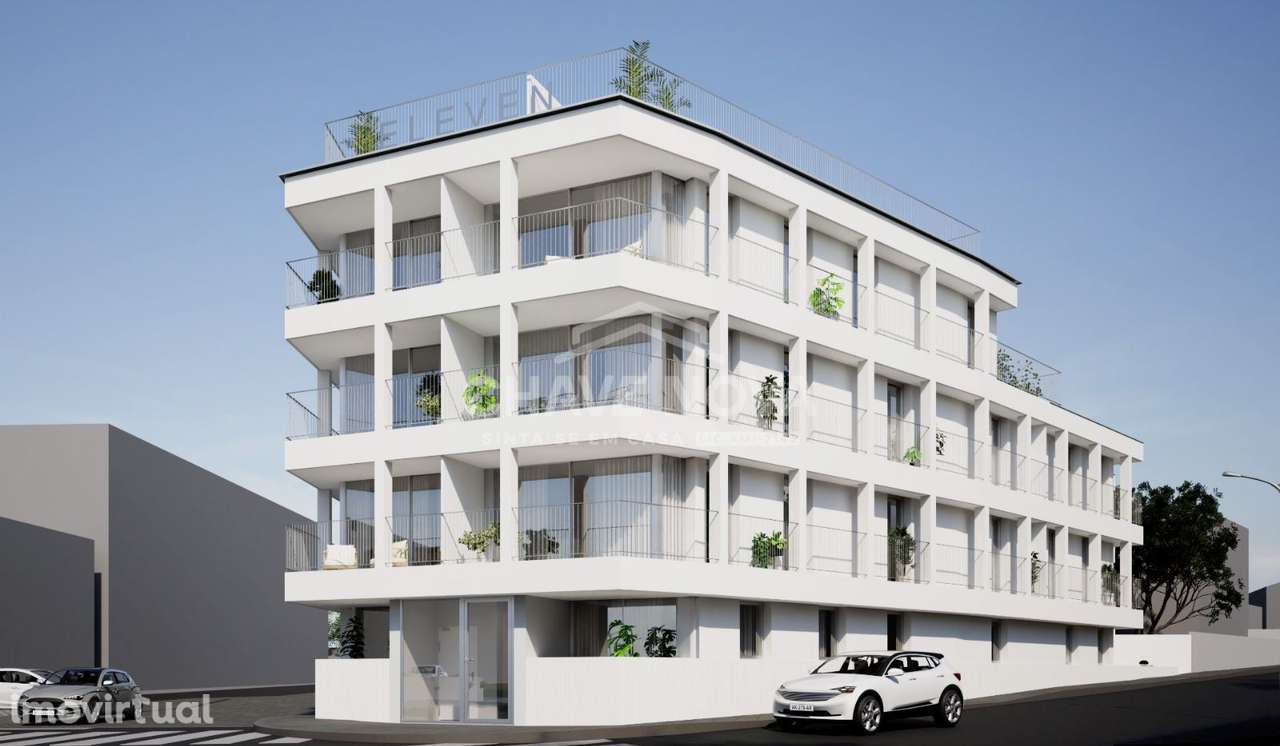 Apartamento T2 , Terraço na Cobertura c/ Piscina | Empreendimento E... - Grande imagem: 3/22