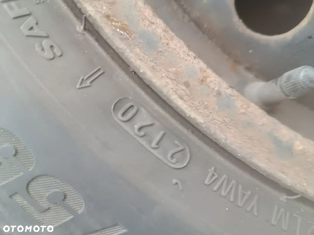 Komplet 4 sztuki - Ford C-max Focus MK2 koła felgi stalowe 16" 5x108 opony zimowe 205/55/16 205/55r16 - 7