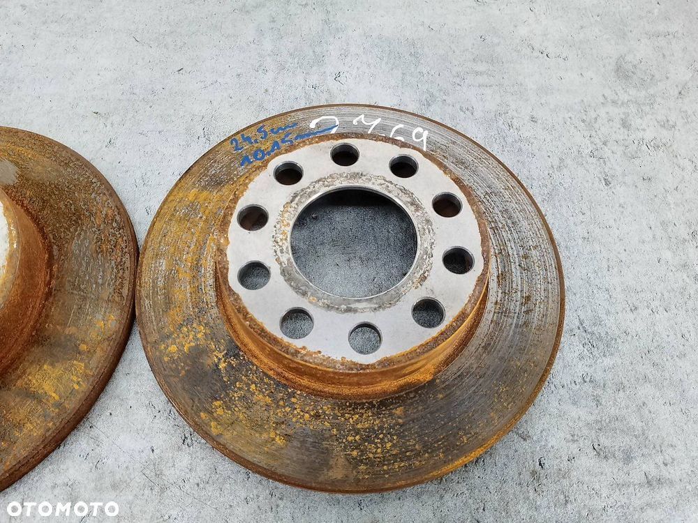 TARCZE HAMULCOWE TYŁ AUDI A4 B6 TARCZE HAMULCOWE TYŁ 2.0 20V - 2