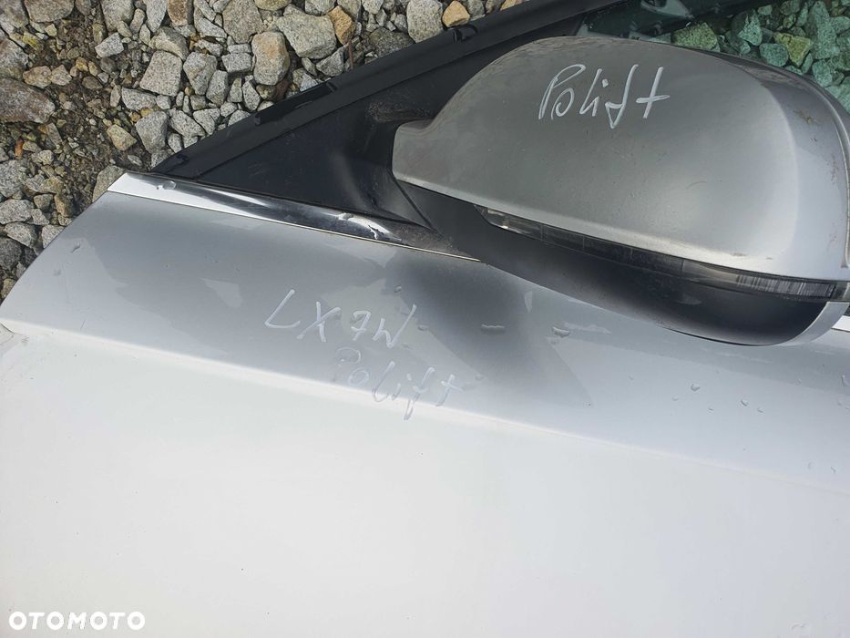 Audi A4 POLIFT!!! B8 drzwi lewy przód kolor LX7W AL - 4