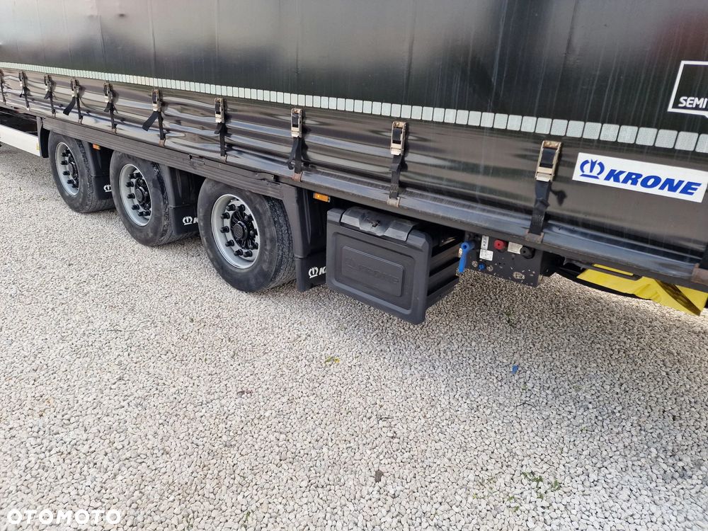 Krone Naczepa MEGA - BPW - OŚ PODNOSZONA - NOWE PLANDEKI - 13