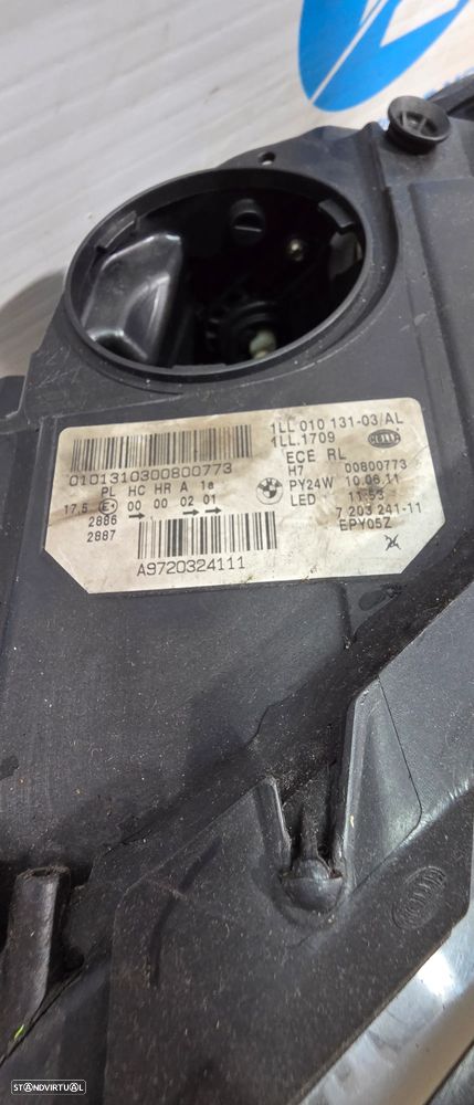 Farol frente esquerdo Bmw F10 F11 - 2