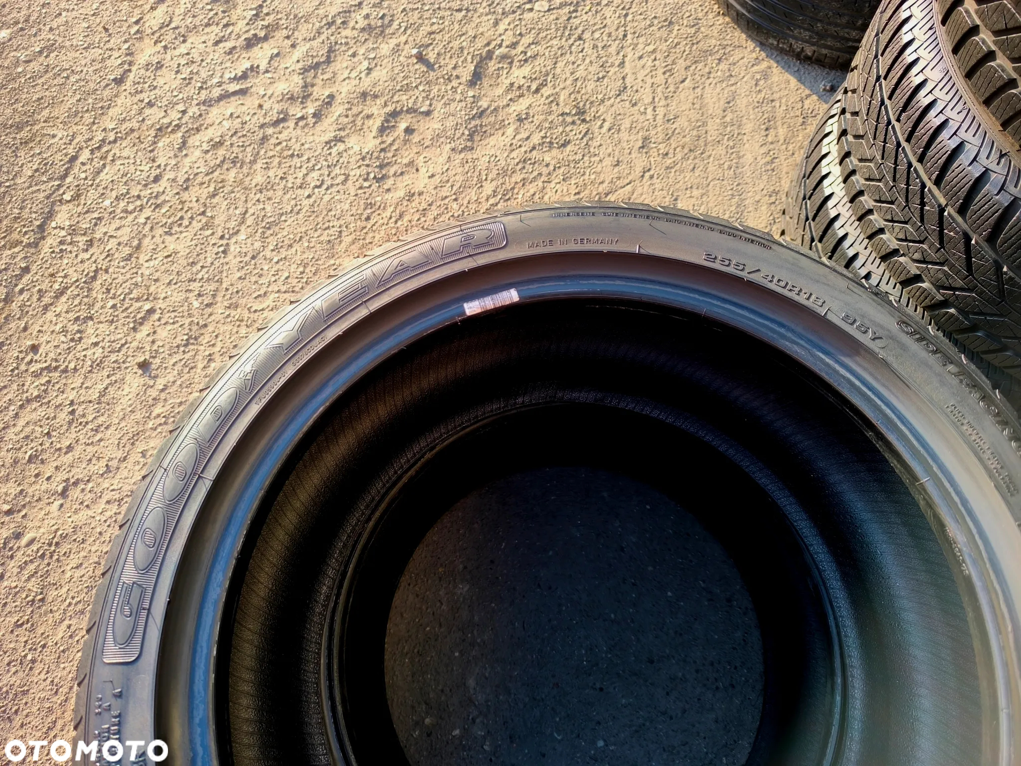 225/45R18 91Y 255/40R18 95Y Przód Tył Opony Letnie Lato GOODYEAR EFFICIENTGRIP * RF 5,5mm Legnica ALU-RAD 225/45 255/40 - 14