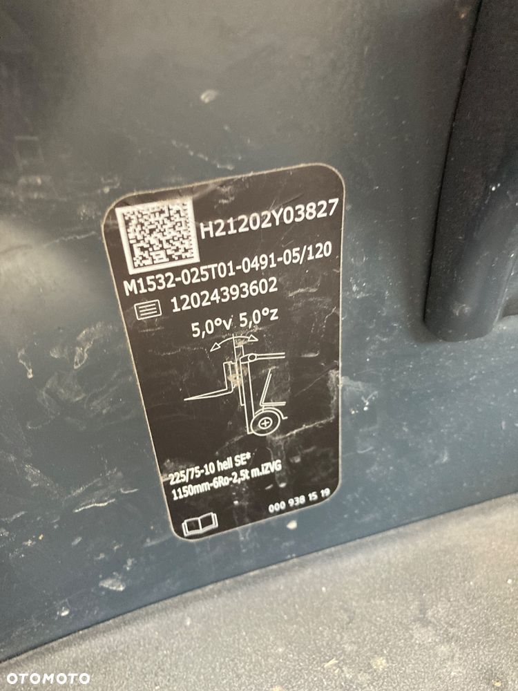 Linde [2021] WÓZEK WIDŁOWY LINDE H25T GAZ 2,5ton - 9