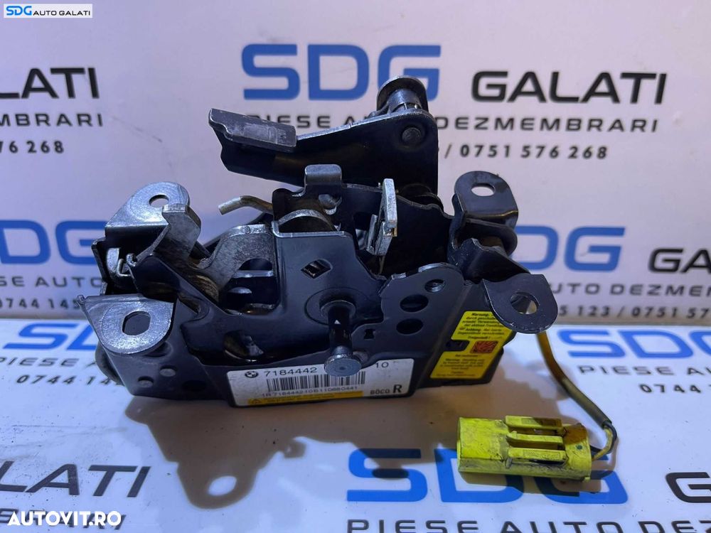 Broasca Incuietoare Dreapta Capota Motor BMW Seria 5 F10 F11 2010 - 2018 Cod 7184442 [D0228] - 1