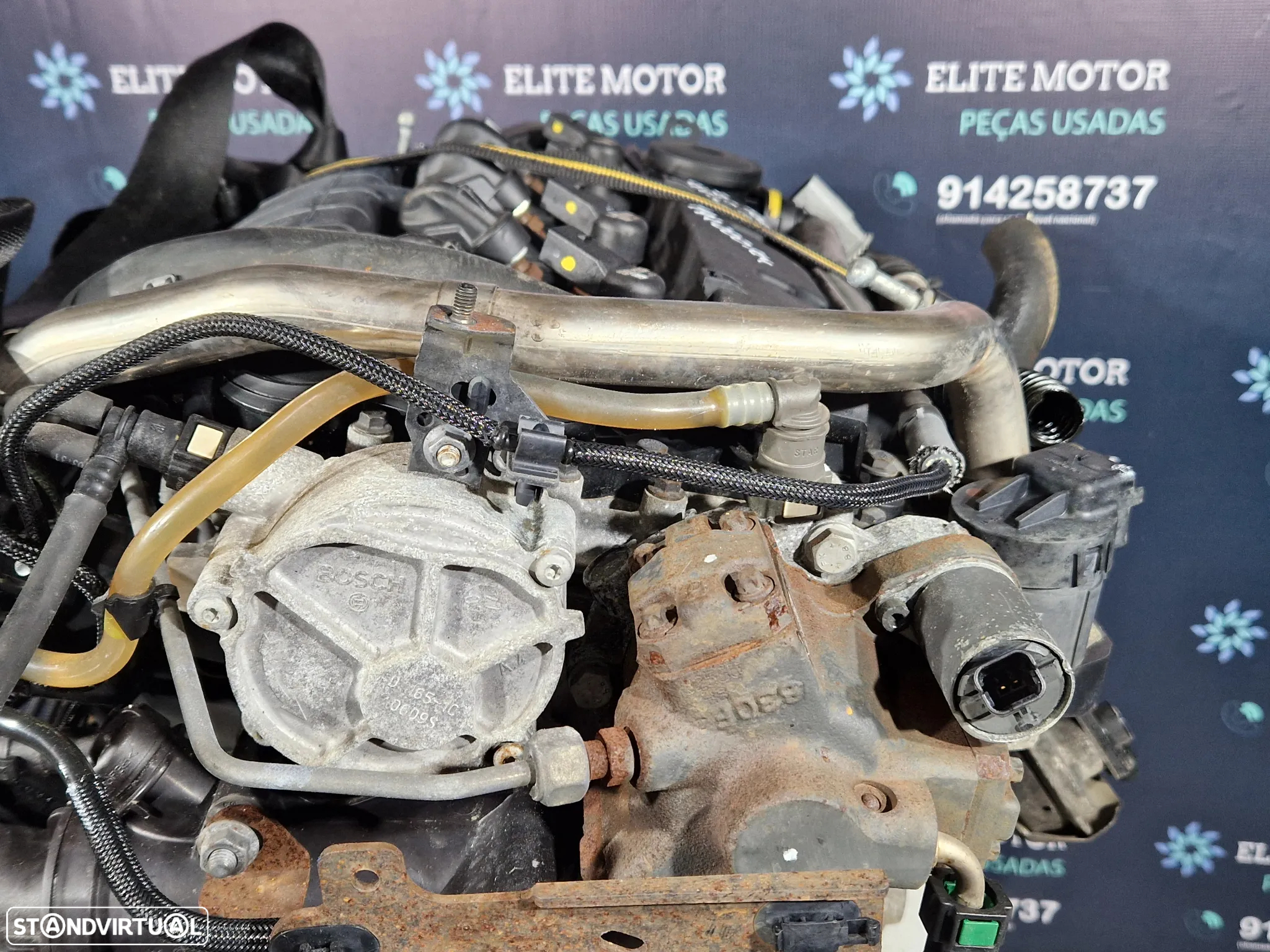 Motor usado RHR CITROEN C5 2.0 HDI 136CV C8 PEUGEOT 407 - 13
