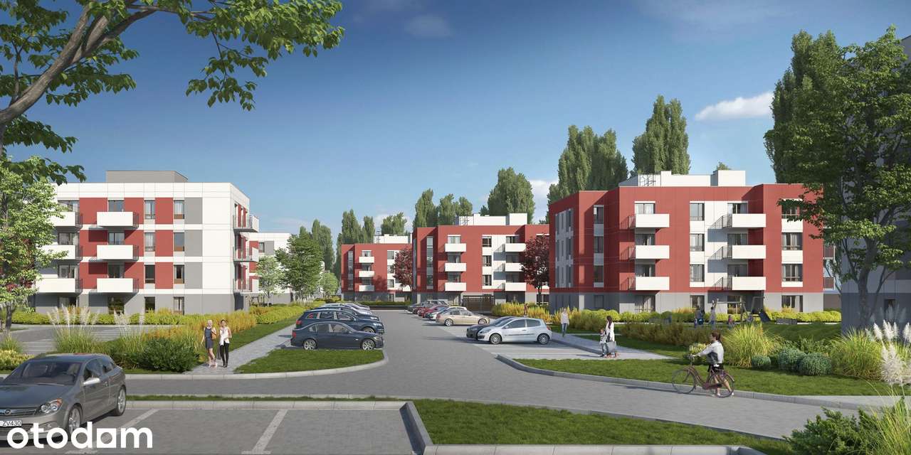 2-pokojowe mieszkanie 46m2 + balkon Bez Prowizji