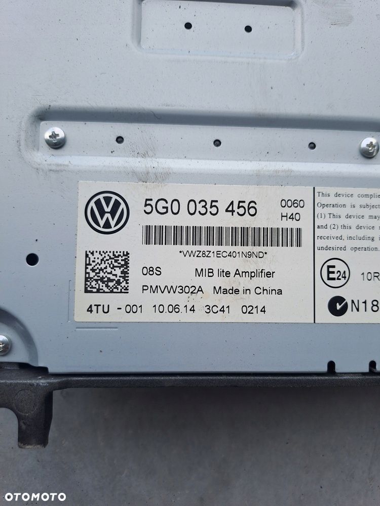 vw golf vii wzmacniacz dynaudio 5g0035456 - 2