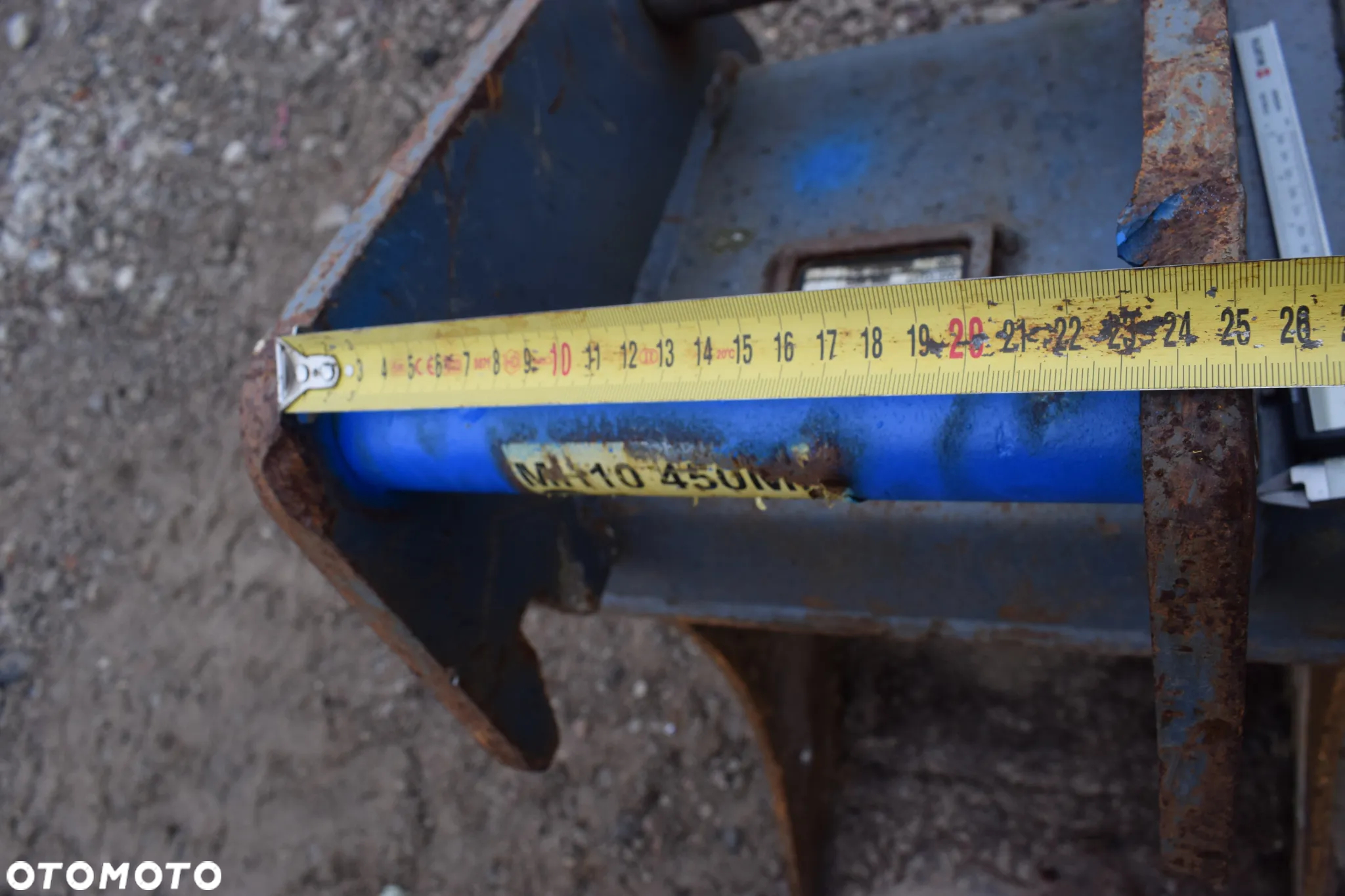 Wąska łyżka kopiąca strickland na sworznie FI 50 * MH-10 * MM-10 * 45 CM * - 13
