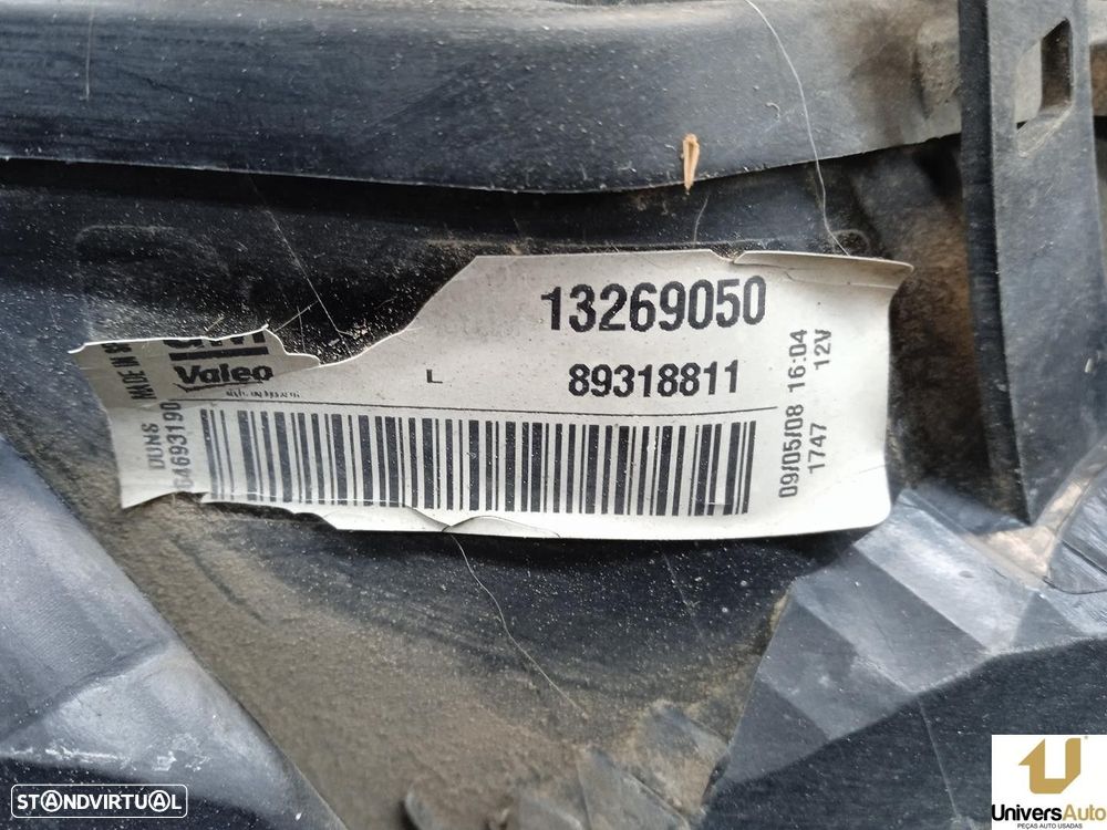 FAROLIM TRASEIRO ESQUERDO OPEL CORSA D 2008 -13269050 - 1