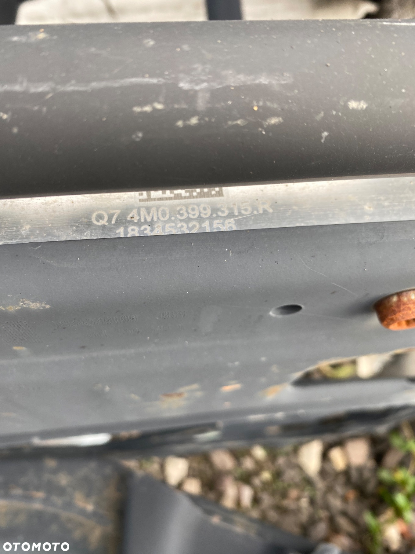 AUDI Q7 Q8 BENTAYGA 4M0399315R SANKI WÓZEK CAYENNE ORG - 2