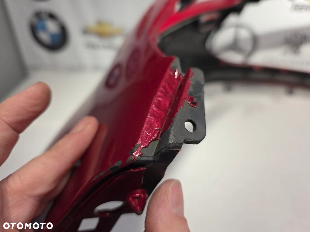 CITROEN C4 PICASSO II 13- ZDERZAK PRZEDNI PRZÓD , NA SPRYSKI + 6xPDC 6X PDC , ŁADNY , KOLOR BORDO METALIK , NR AA36186048 , NR AUKCJI NZ1496 - 25