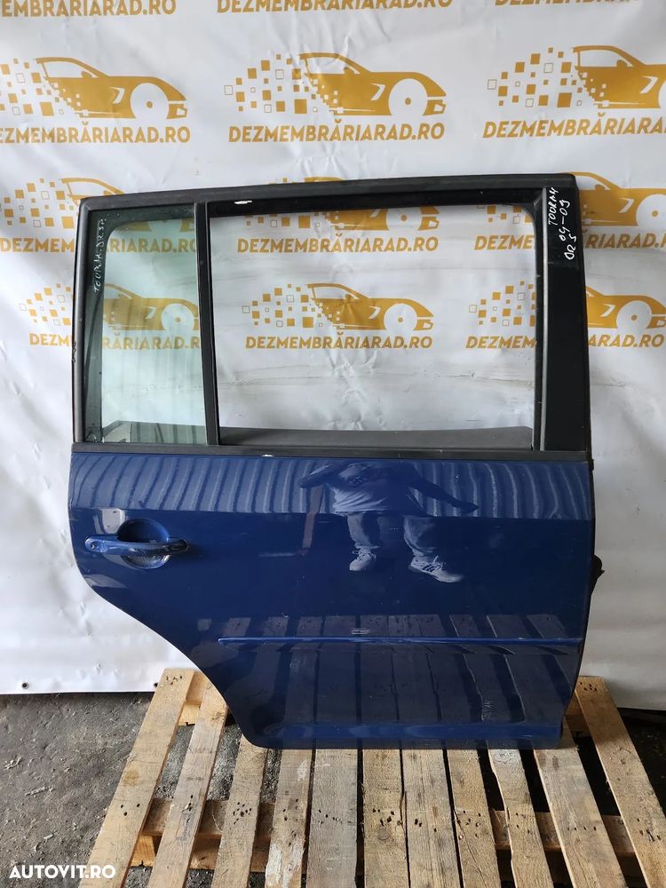 Usa Portiera Dreapta Spate Vw Touran An 2003-2004-2005-2006-2007-2008-2009 - Dezmembrari Arad - 1