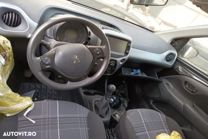 ECU egr clapeta de acceleratie  termoflot vas expansiune lichid parbriz pompa de frana Peugeot 108, an 2018, motor 1.2 benzina 82cp, cod motor HM01,   dezmembrez - 5