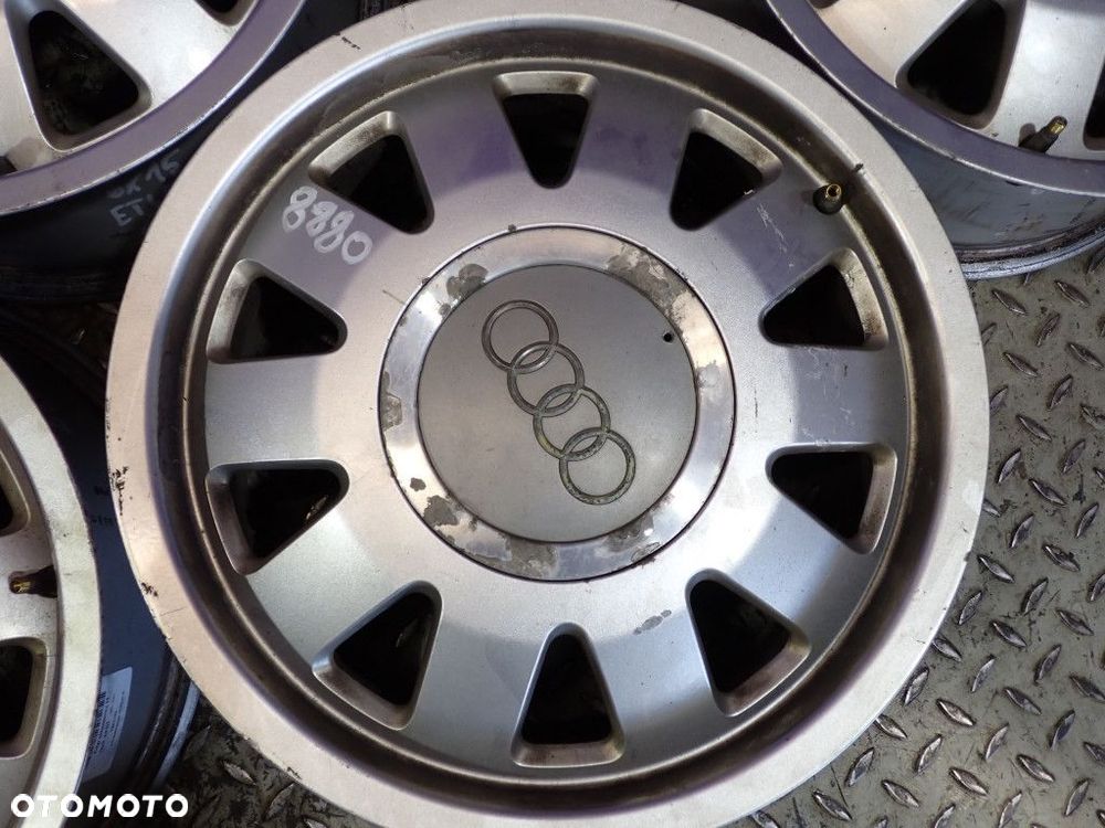 AUDI A4 B5 FELGI ALUMINIOWE 15 6J R15 5x112 ET45 4B0601025N - 4