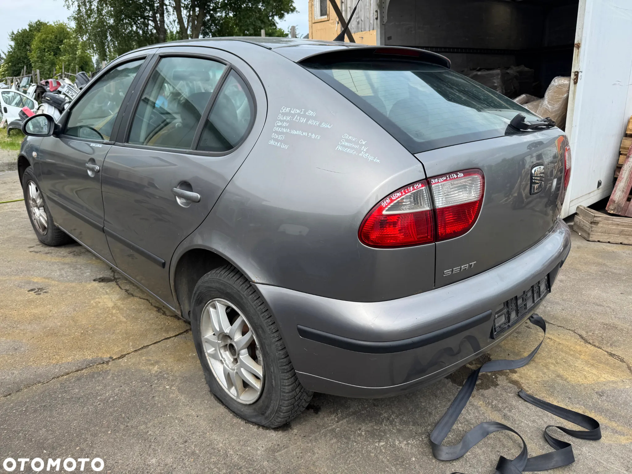 SEAT LEON I 2004 1.9 TDI 110KM LS7U NA CZĘŚCI - 6