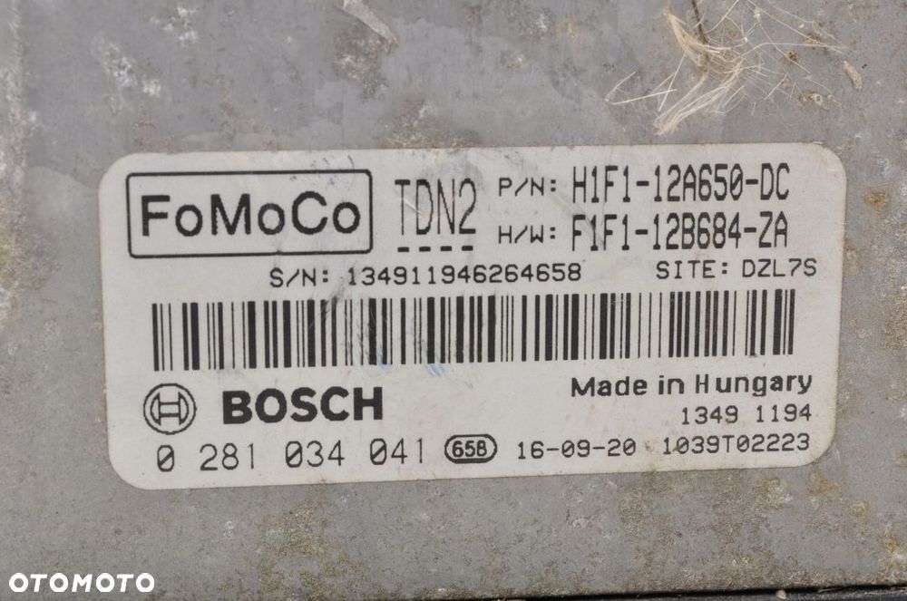 FOCUS MK3 1.5 TDCI KOMPUTER SILNIKA H1F1-12A650-DC - 2