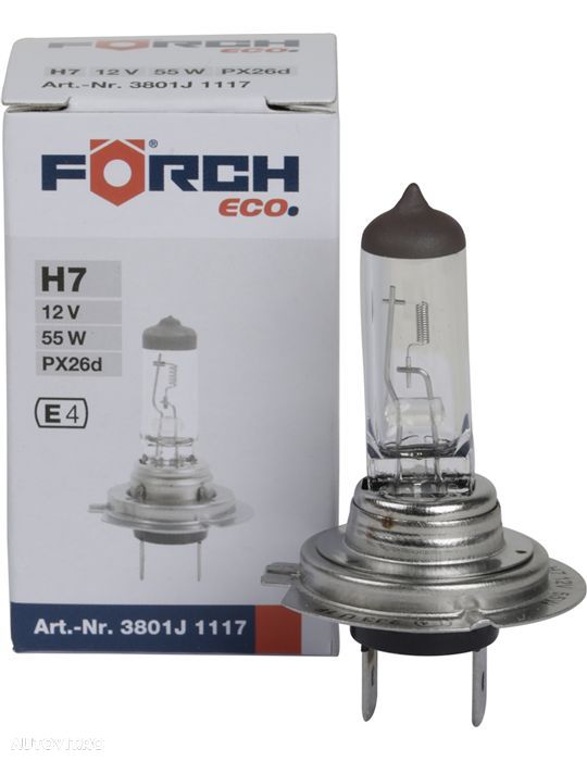 Bec auto H7, 12V, 55W, PX26d - 1