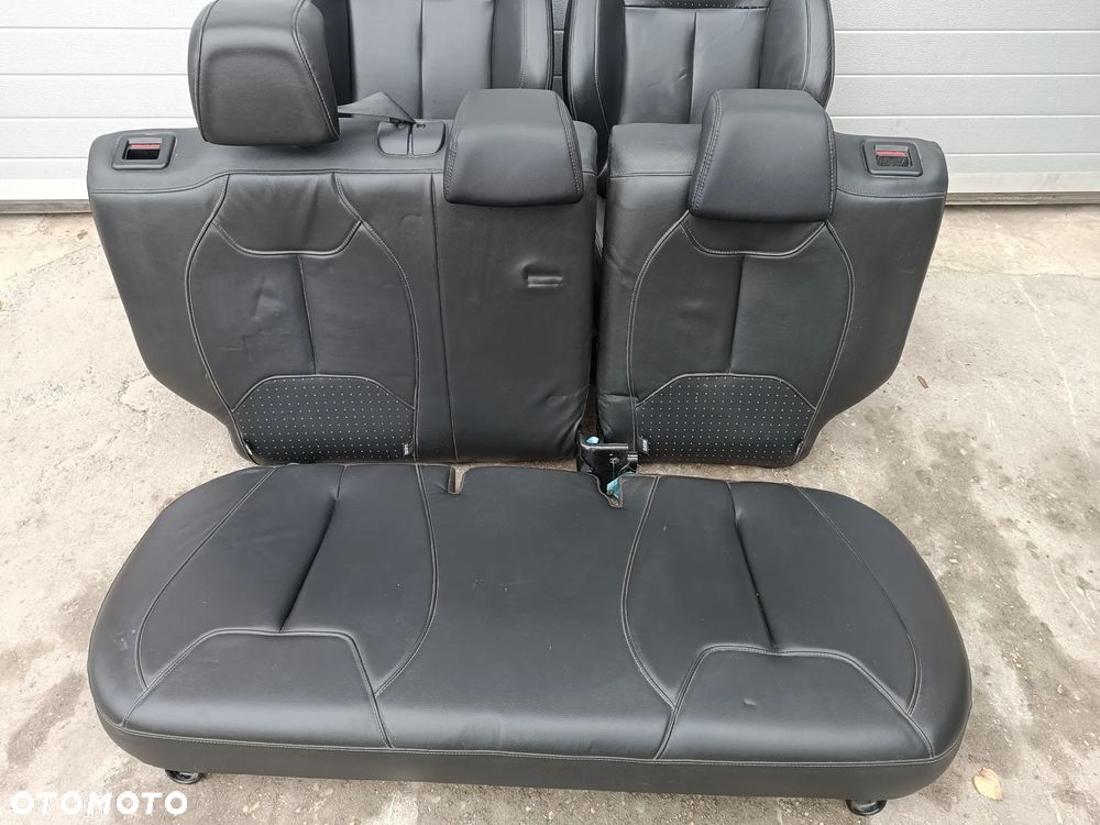 FOTELE PRZÓD TYŁ KANAPA  WNĘTRZE SKÓRY CITROEN DS3 - 2