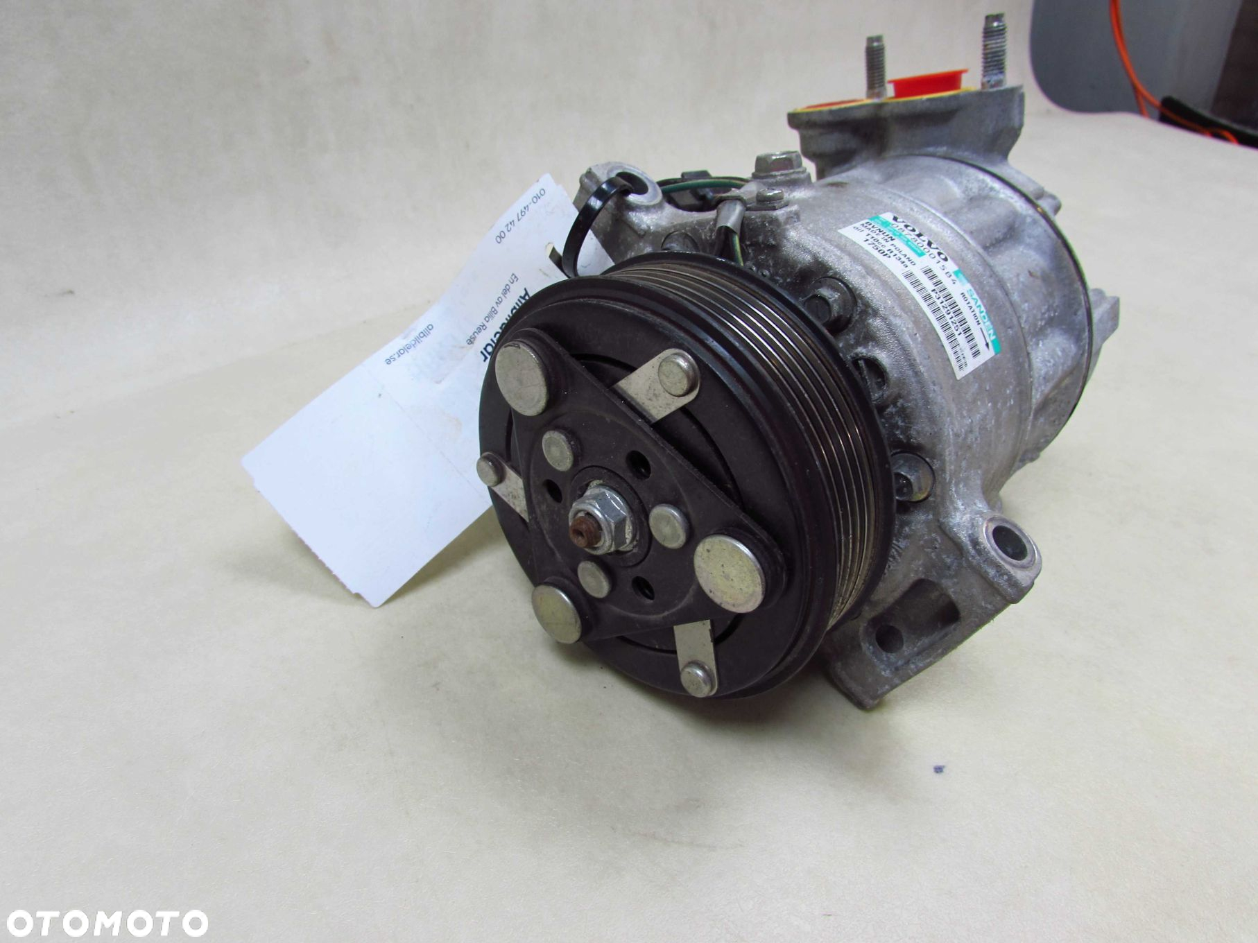 VOLVO V40 V50 S60 II V60 S80 V70 1.6 D2 10- SPREZARKA KOMPRESOR KLIMATYZACJI 31291251 - 4