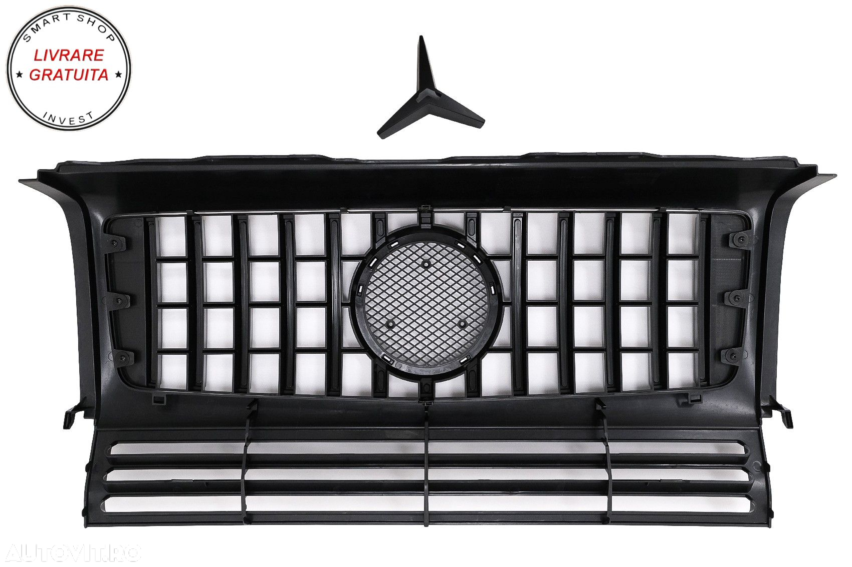 Grila Centrala Mercedes G-Class W463 (2002-2017) G63 GT-R Panamericana Design- livrare gratuita - 7