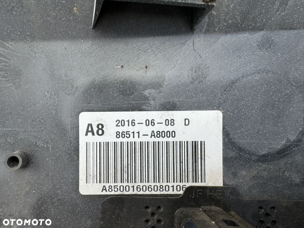 ZDERZAK PRZÓD PRZEDNI KIA OPTIMA IV 4 15-18 PHEV HYBRID HYBRYDA 86511-A8000 ORYGINAŁ - 11