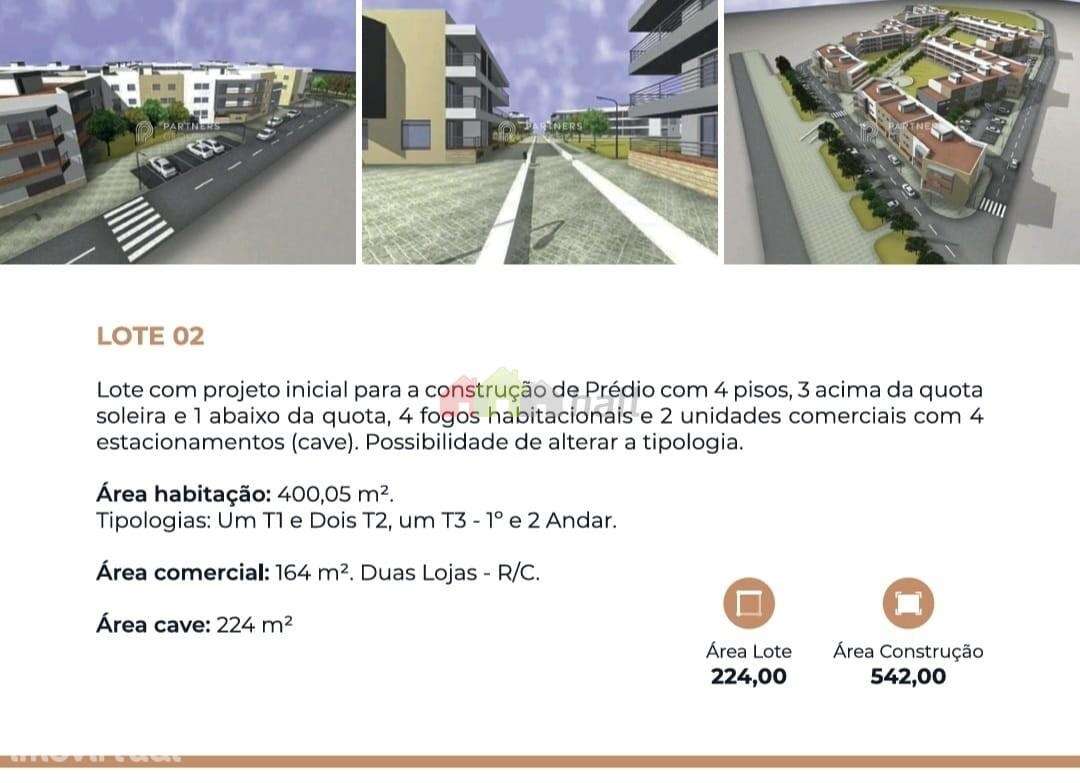 Terreno na Maçã, Sesimbra, lote 2 para construção de edifício - Grande imagem: 2/12