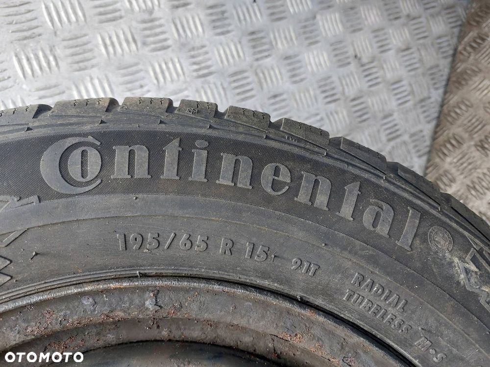 KOŁO FELGA ZAPAS 5X100 6Jx15 195/65R15 VW AUDI SKODA SEAT 1J0601027Q - 2