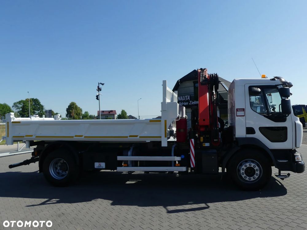 Renault D 18.280 / WYWROTKA 2 STR + HDS SKŁADANY W Z / NISKI PRZEBIEG / - 14