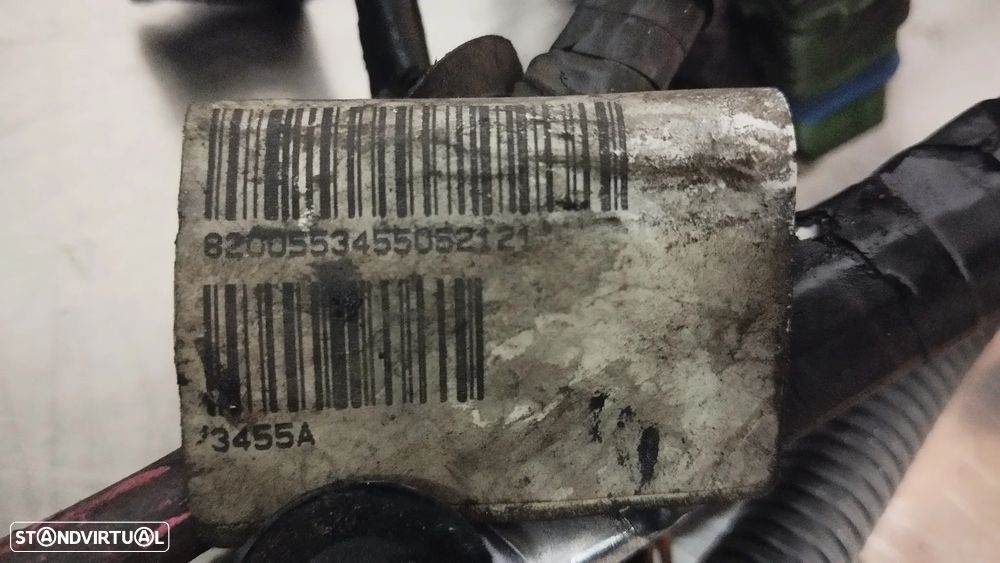 CABLAGEM / INSTALAÇÃO ELETRICA DO MOTOR RENAULT MEGANE II / SCENIC II 1.5DCI 106CV REF. 8200553455 - 4