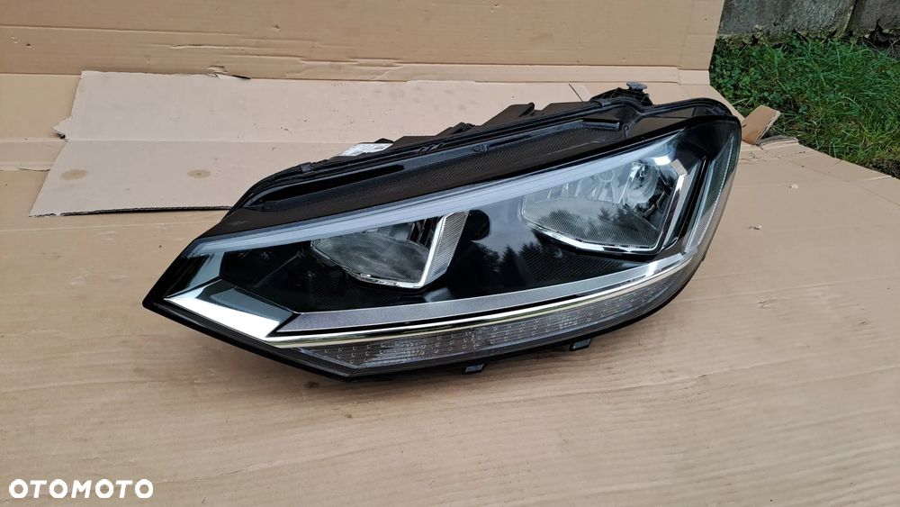 VW TOURAN II -15r LEWA LAMPA PRZÓD 5TB941005A ORYGINAŁ UŻYWANA ŁADNA - 2