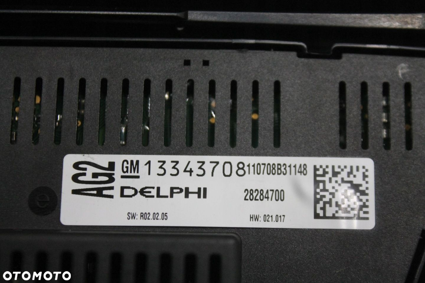 PANEL STEROWNIK KLIMATYZACJI RADIA 13343708 13346050 OPEL ASTRA J IV 09-12 - 4