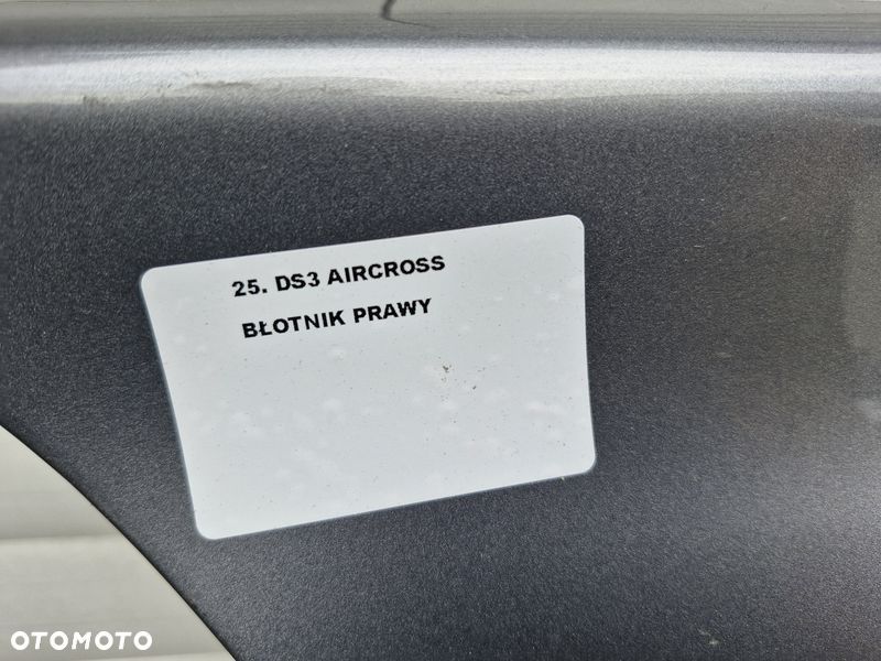 CITROEN DS3 CROSSBACK BŁOTNIK PRAWY PRZÓD PRZEDNI KCA - 3