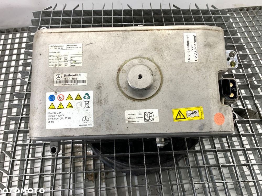 BATERIA HYBRYDA  MERCEDES-BENZ KLASA S (W221) 2005 - 2013 S 400 Hybrid 220 kW [299 KM] Hybryda - 1