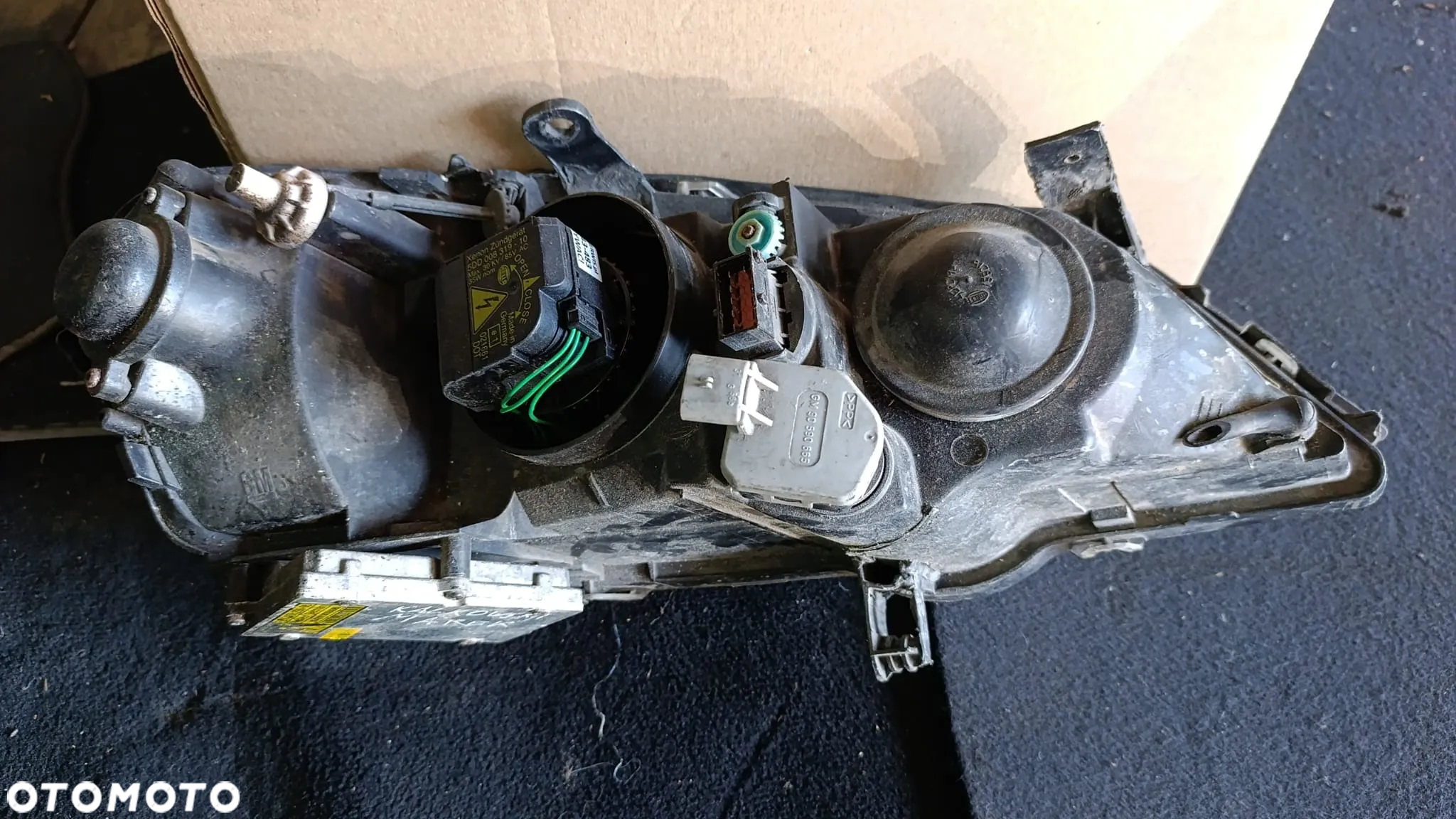 Reflektor lewy lampa lewa XENON OPEL ASTRA II 2 G KOMPLETNY EU - 2