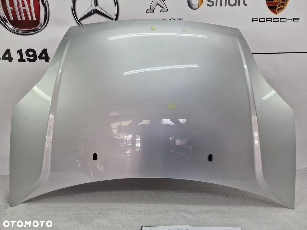 FORD FIESTA MK6 / MK6 LIFT 02-08 ŁADNA MASKA SREBRNA , NR AUKCJI NM68 - 1