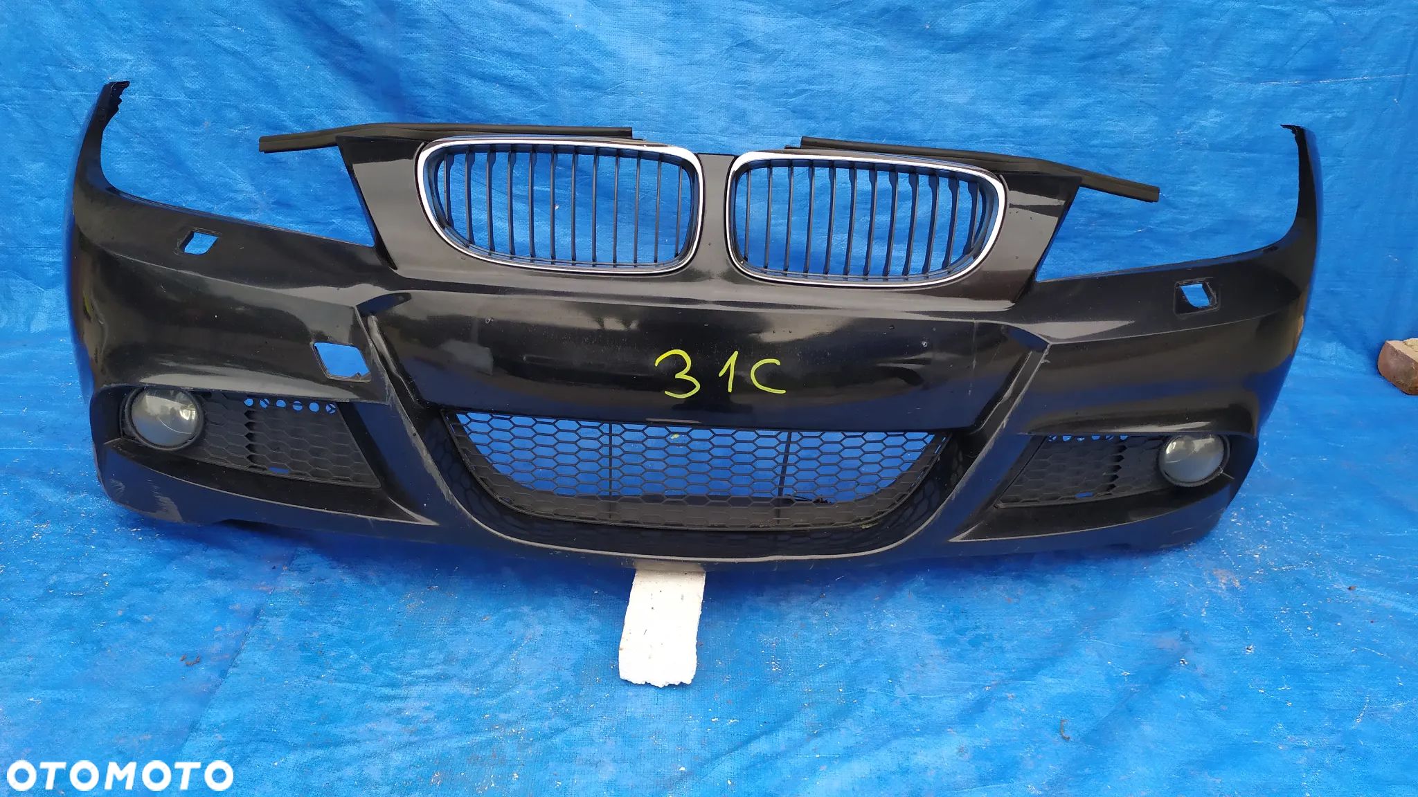 Zderzak przód przedni BMW 3 E90/E91 E90 M PAKIET LIFT SPRYSKI XENON wysyłka - 1
