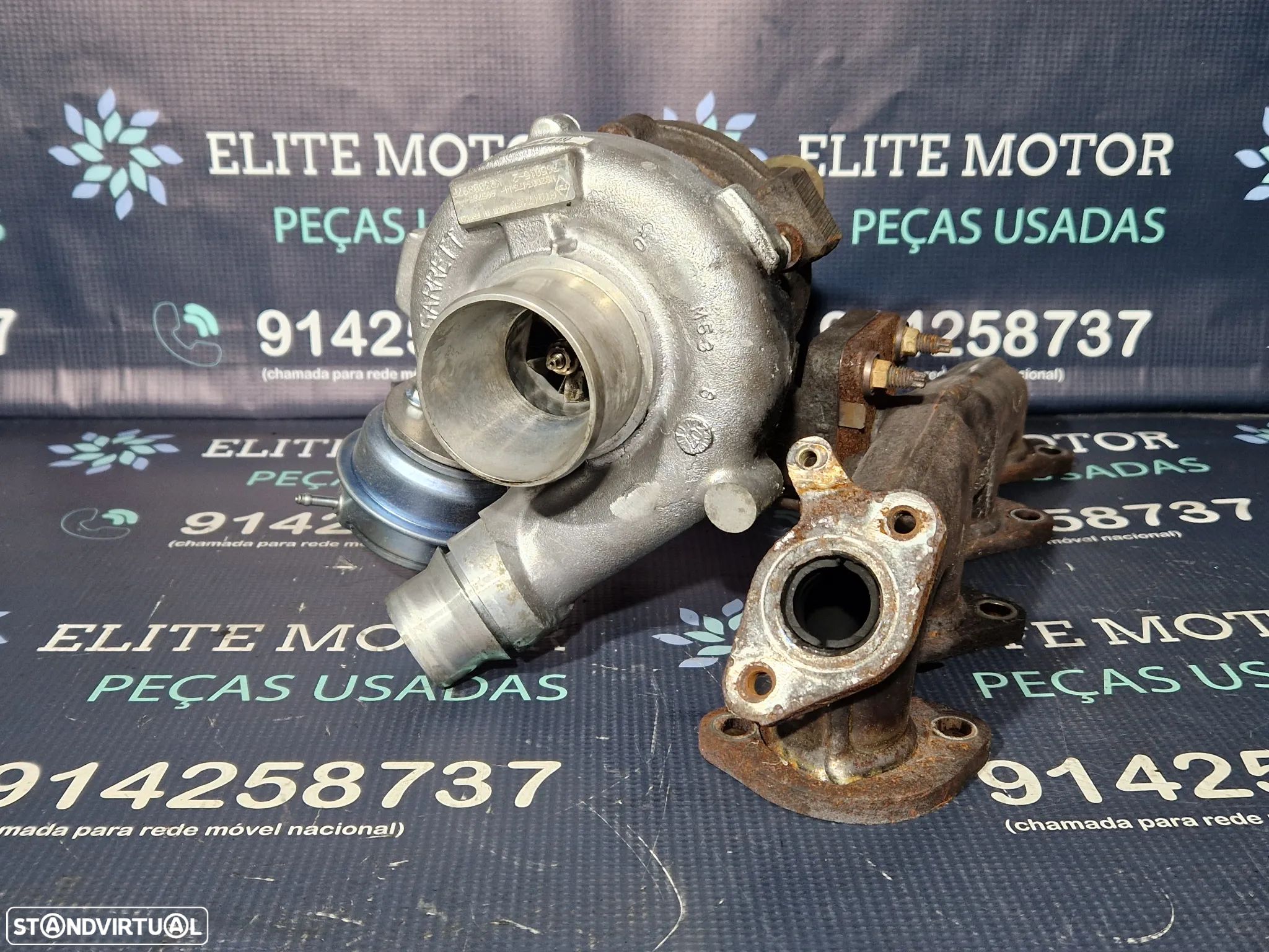 Turbo usado GARRETT GTA1749V RENAULT LAGUNA 2.0 DCI 150CV H8200347344 MEGANE ESPACE TRAFIC - 1
