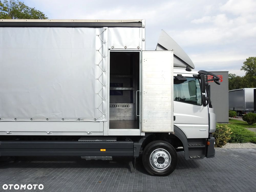 Mercedes-Benz ATEGO 1221 PLANDEKA WINDA 16 PALET WEBASTO KLIMATYZACJA PNEUMATYKA BLIŹNIACZE KOŁA 230KM [ 859917 ] - 21