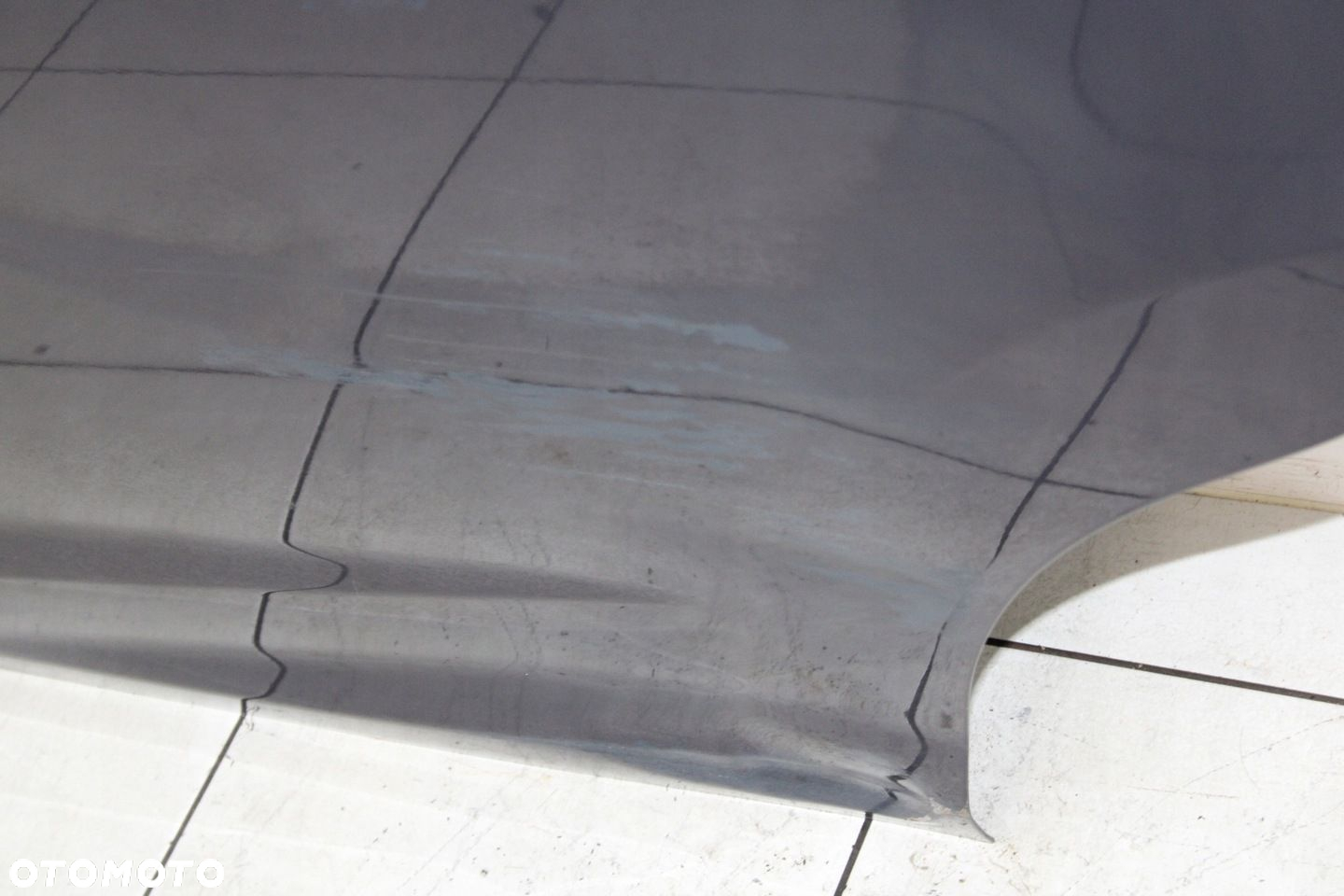 DRZWI LEWE TYLNE LEWY TYŁ FORD B-MAX 2012R- EA - KOD LAKIERU - 10