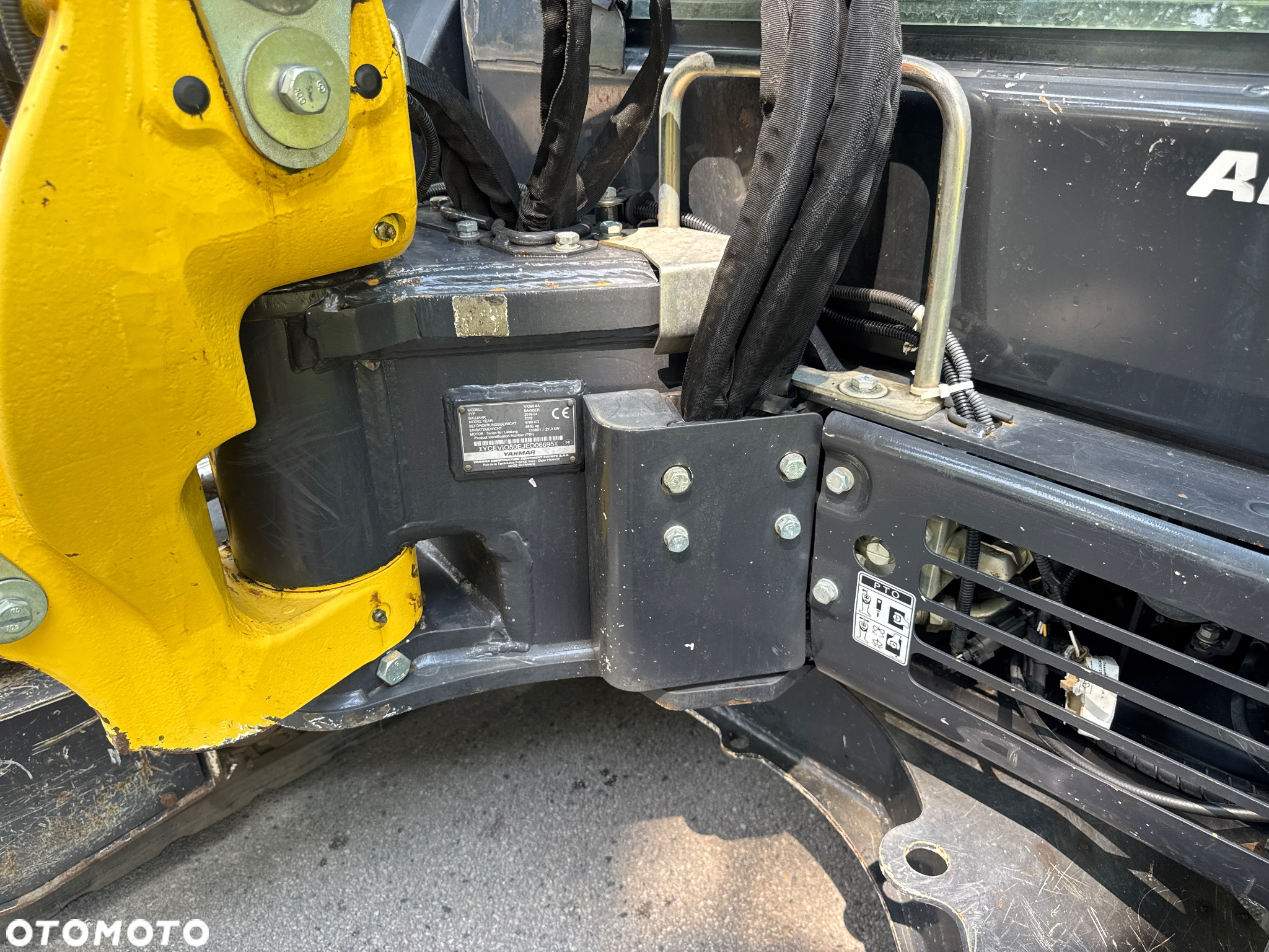 Yanmar Minikoparka Gąsienicowa ViO50 - 15