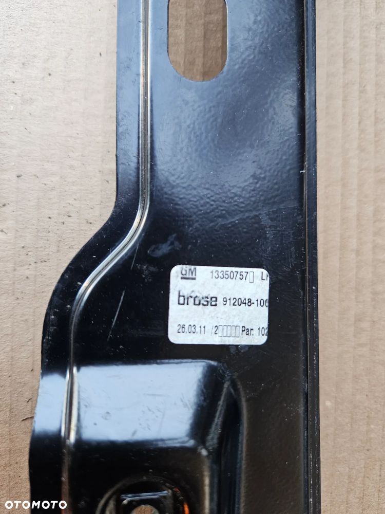 Opel Astra J 4 IV podnośnik mechanizm szyby przód prawy lewy - 3
