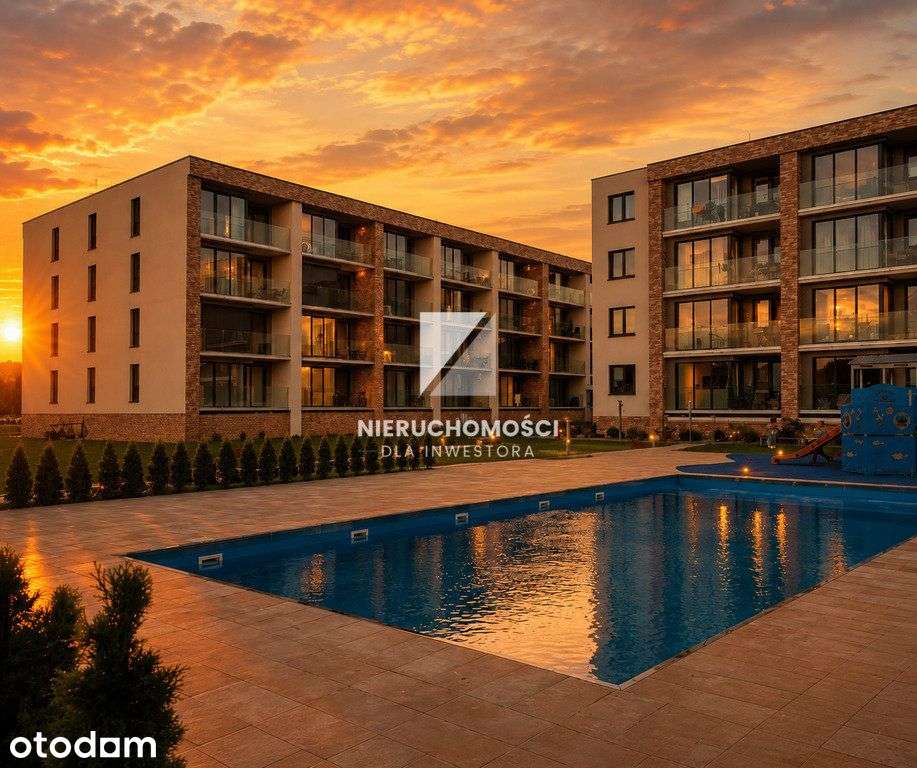 Apartament inwestycyjny 48 mkw z basenem Kołobrzeg