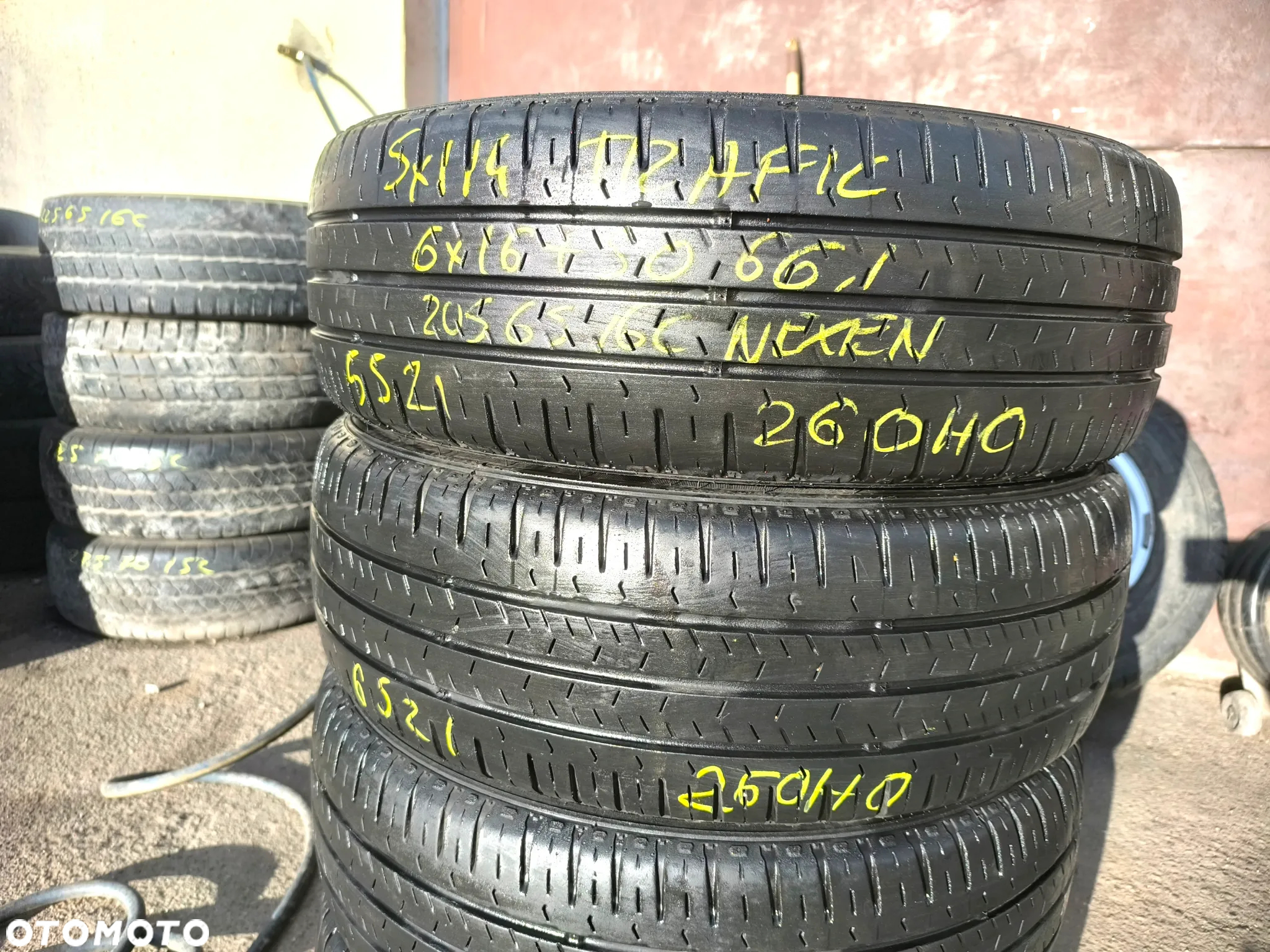 205/65R16C 16 C 107/105T OPONY Letnie Lato HANKOOK RADIAL RA28E NEXEN ROADIAN CT8 6mm Legnica ALU-RAD 21r. 205/65 - 2