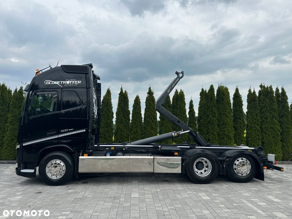 Volvo / FH 500 / 6X2 / HAKOWIEC / MEILLER -KIPPER 21-67/ Oś-SKRĘTNA-PODNOSZONA / - 21