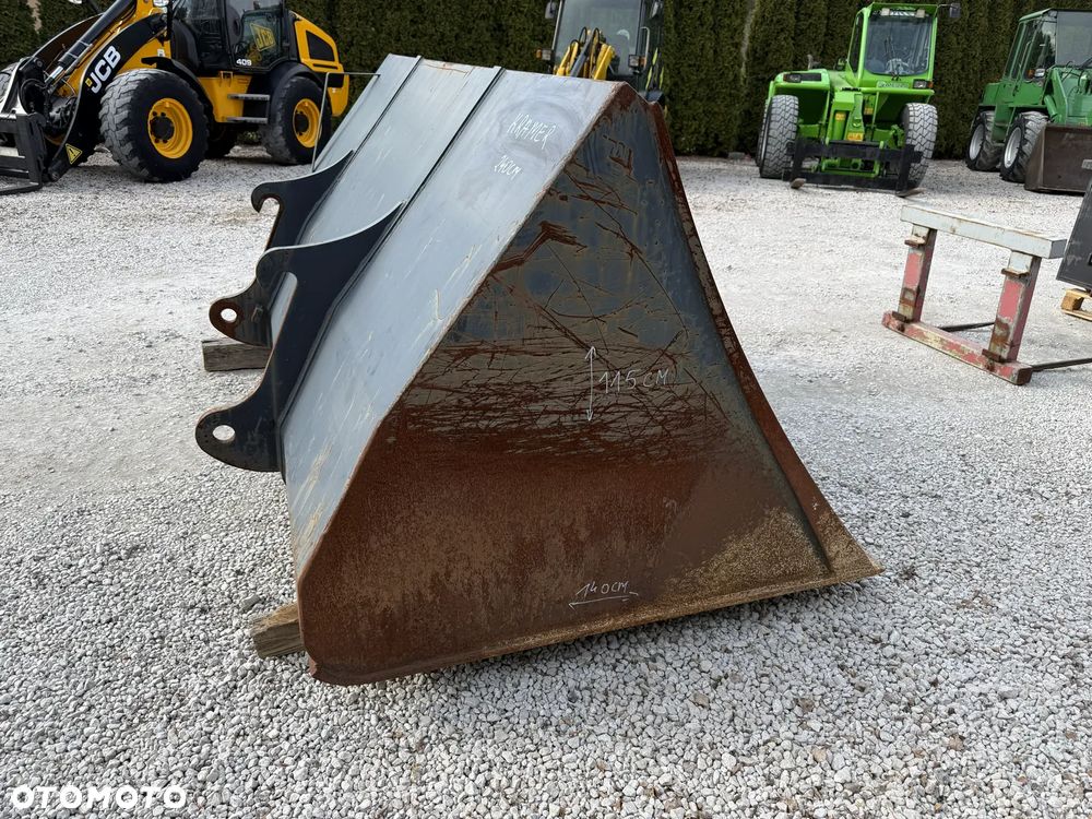 ŁYŻKA OBJĘTOŚCIOWA 240CM SZUFLA DO ZBOŻA I SYPKICH MATERIAŁÓW ŁYCHA KRAMER CLAAS SCORPION - 3