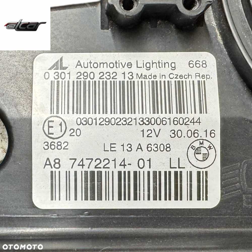 REFLEKTOR LAMPA PRAWA PRZÓD FULL LED BMW F45 F46 0 301 290 232 13 - 9