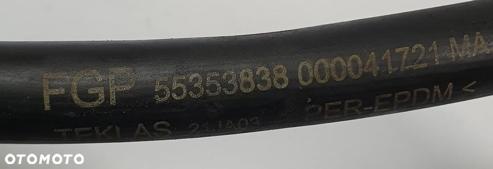 WĄŻ RURKA PRZEWÓD WODY OPEL ASTRA III H 1.6 16V 55353838 - 2