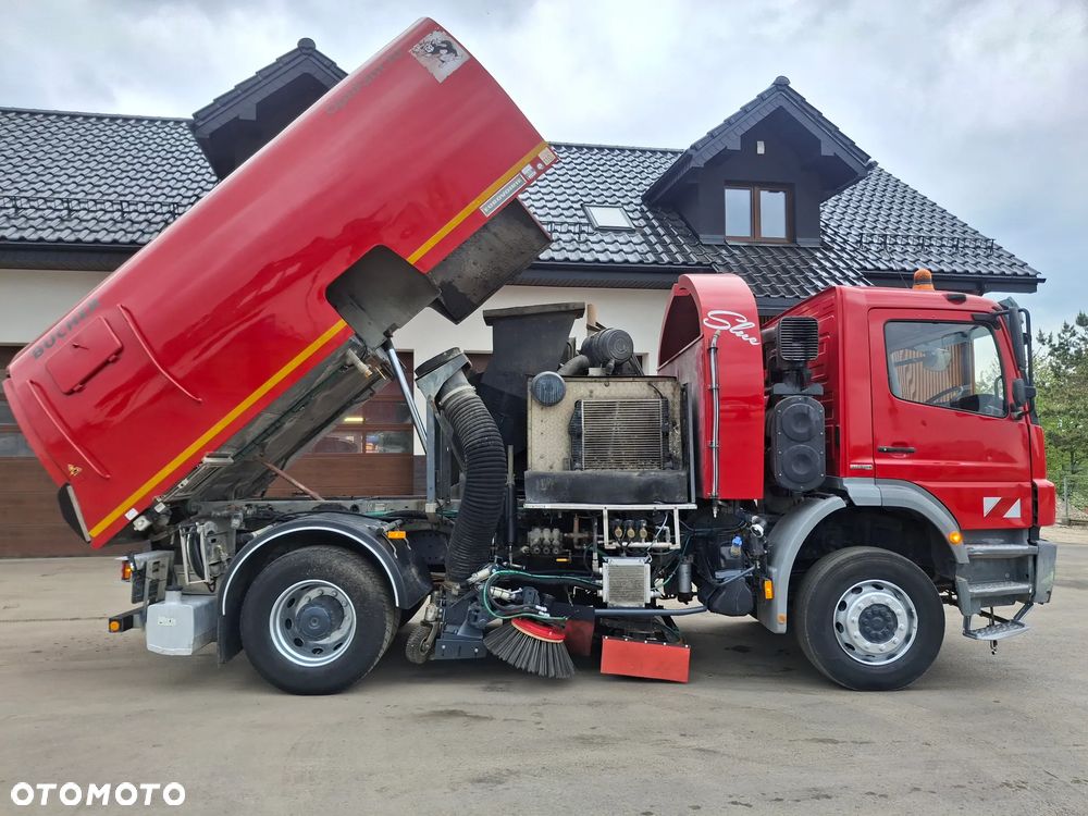 Mercedes-Benz Axor 1829 Zamiatarka Optifant70 2 Silniki Szczotki Lewa i Prawa Strona Karcher PM10 Listwa Ciśnieniowa - 3